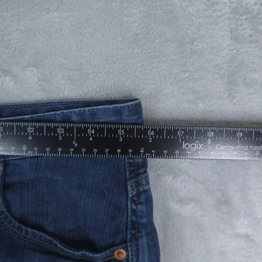 Tommy Bahama Standard Jeans Men 30x26.5 Blue Stretch Cotton Blend Denim